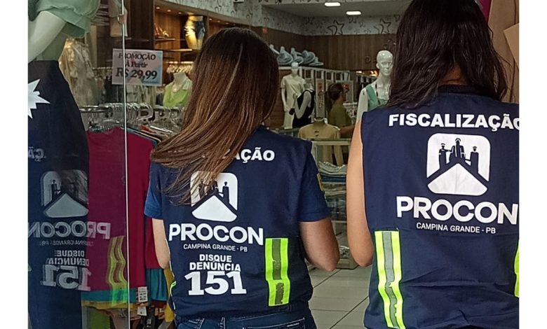 BLACK FRIDAY 2024: Procon de Campina Grande intensifica fiscalização e realiza atendimento no Calçadão da Cardoso Vieira BLACK FRIDAY 2024: Procon de Campina Grande intensifica fiscalização e realiza atendimento no Calçadão da Cardoso Vieira