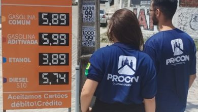 Litro da gasolina comum pode ser encontrado por R$ 5,74 em Campina Grande, segundo Procon Municipal