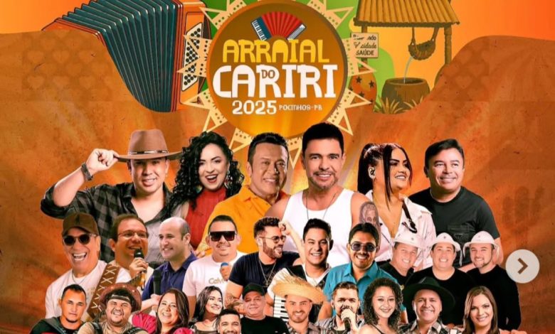 Arraial do Cariri 2025 promete ser o maior da história em Pocinhos Arraial do Cariri 2025 promete ser o maior da história em Pocinhos