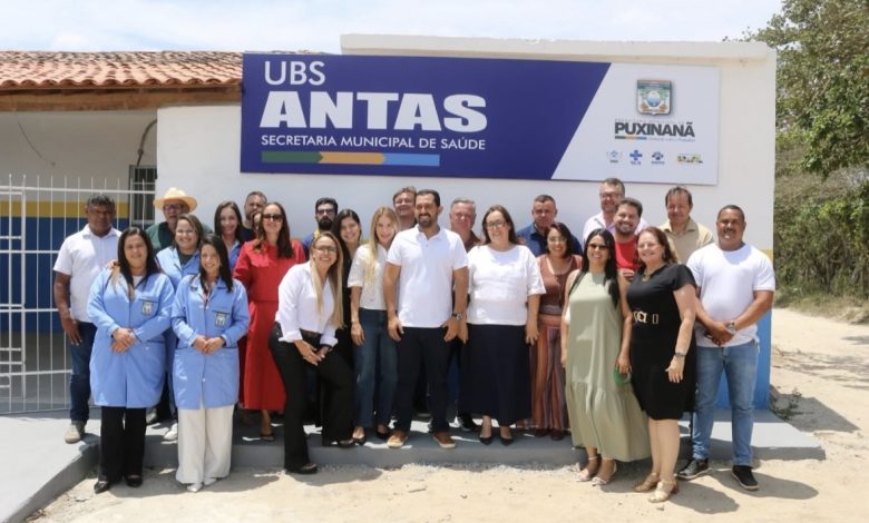 Visita técnica acompanha reforma da UBS do Sítio Antas, em Puxinanã, e destaca melhorias no atendimento